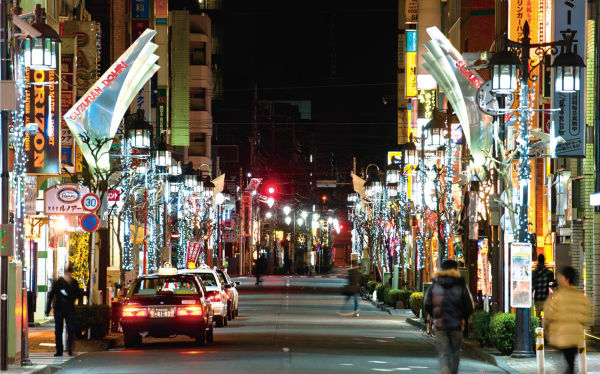 すずらん通りイルミネーション